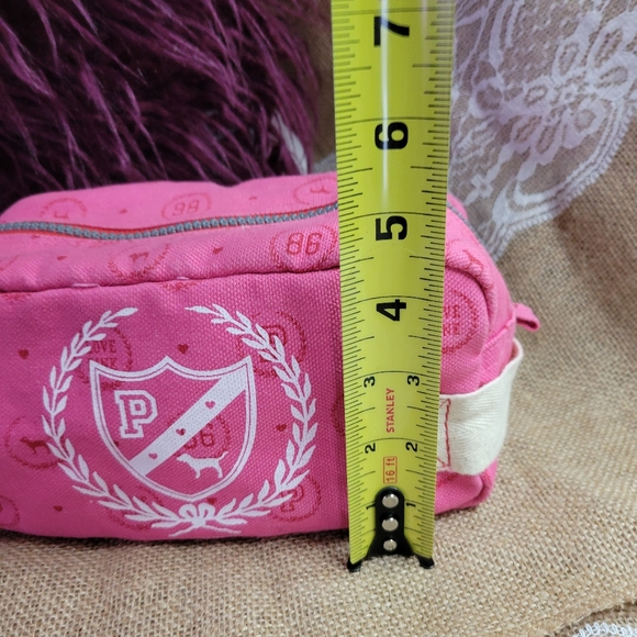 🛒🛍️💥Rare Vintage Victoria’s Secret Pink, pink make up bag excellent pre lov - Picture 4 of 13